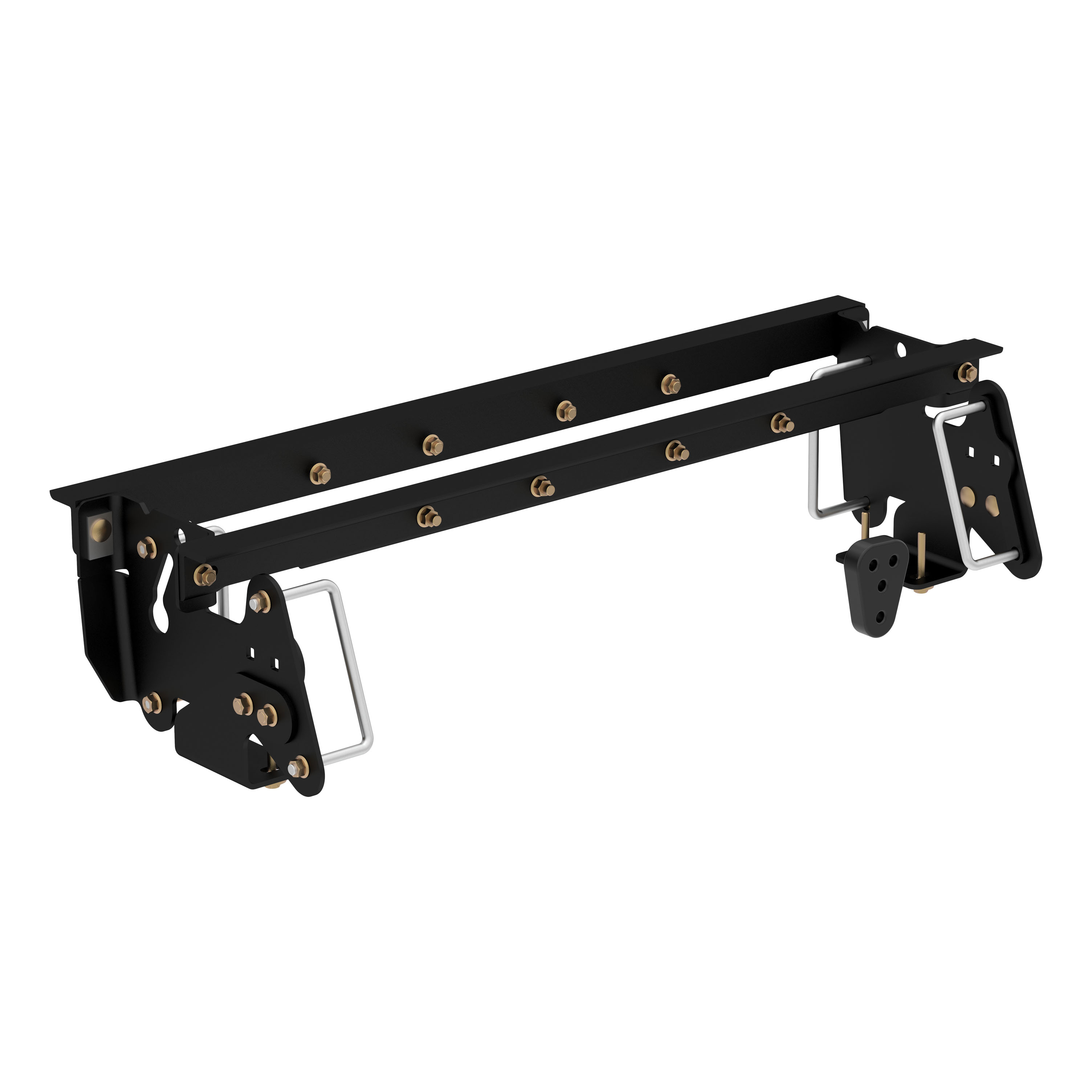 CURT 60661 - Under-Bed Gooseneck Installation Brackets, Select Dodge, Ram 2500, 3500
