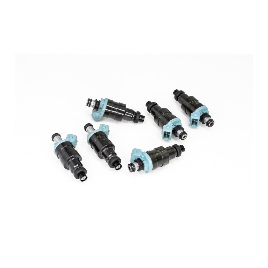 Deatschwerks 42M-11-0450-6 - Universal 450cc Low Impedance 11mm Upper Injector - Set of 6
