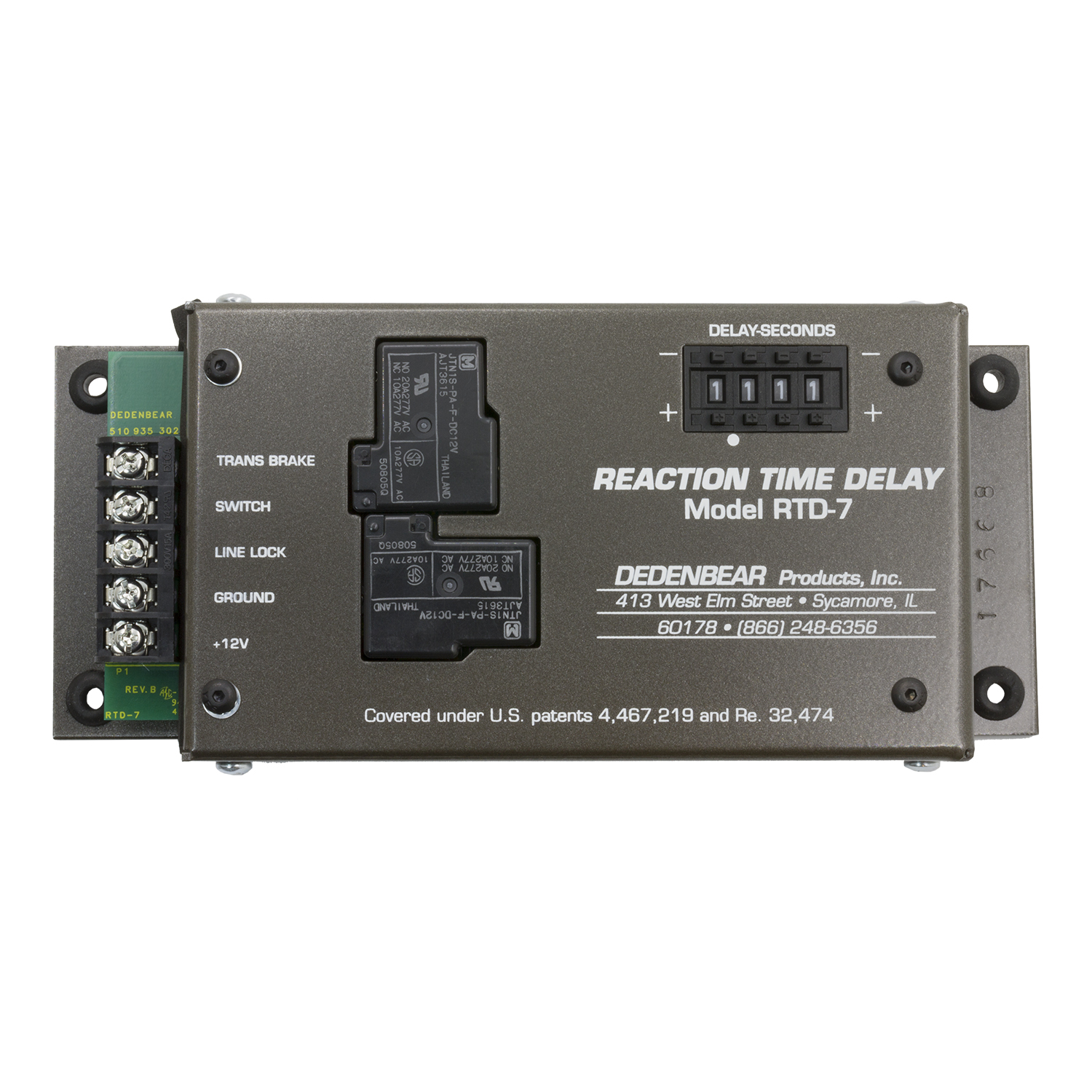 Dedenbear RTD7 - 4 DIGIT REACTION TIME DELAY