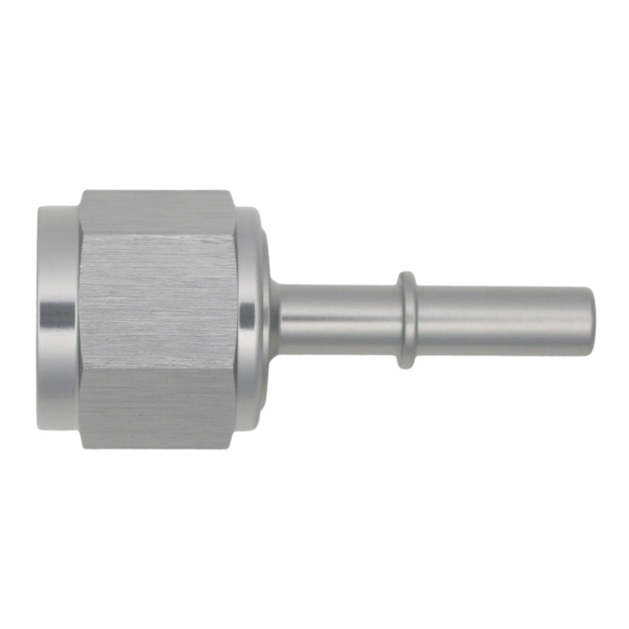Deatschwerks 6-02-0134 - 10AN Female Flare Swivel to 5/16in Male EFI Quick Disconnect - Anodized DW Titanium