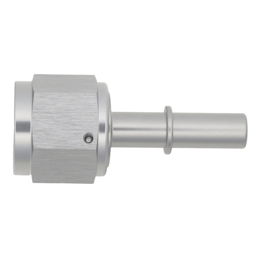 Deatschwerks 6-02-0135 - 10AN Female Flare Swivel to 3/8in Male EFI Quick Disconnect - Anodized DW Titanium