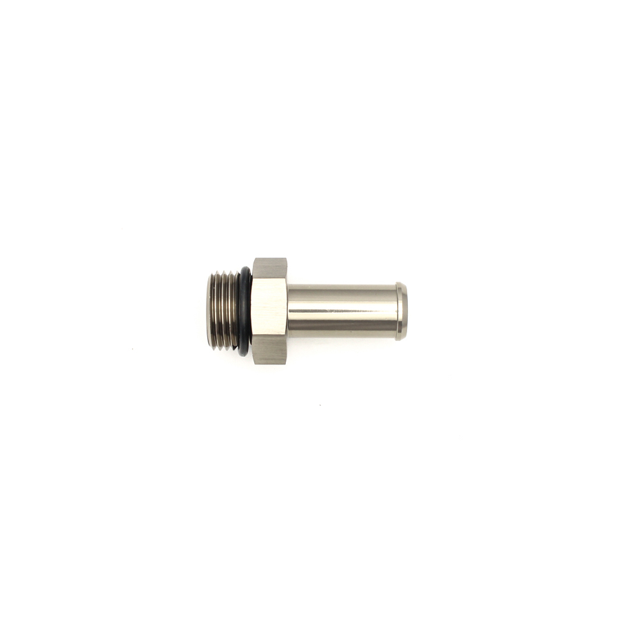 Deatschwerks 6-02-0508 - 8AN ORB Male To 1/2in Barb Fitting (Single Barb - Incl O-Ring)