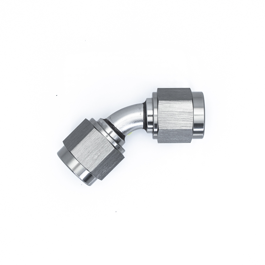 Deatschwerks 6-02-0212 - 45-Deg. 6AN to 6AN Swivel Coupler