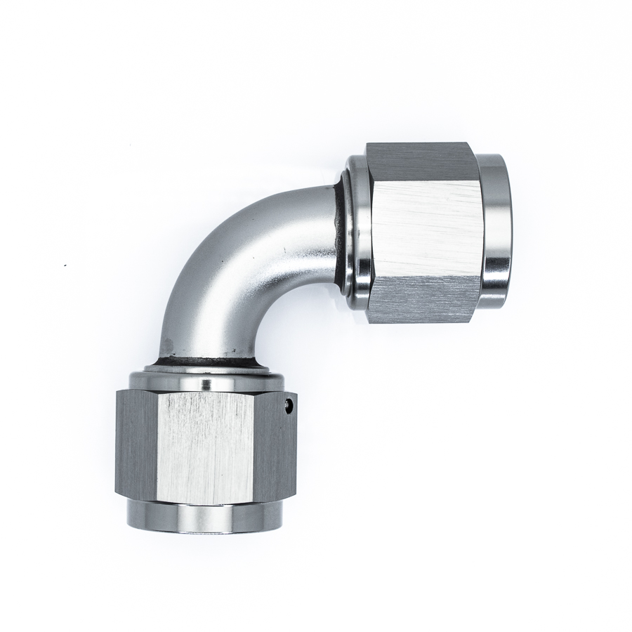 Deatschwerks 6-02-0217 - 90-Deg. 10AN to 10AN Swivel Coupler