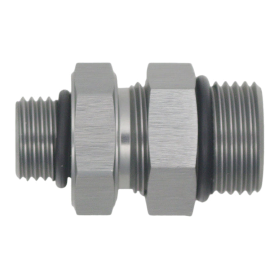 Deatschwerks 6-02-0424 - 6AN ORB Male to 8AN ORB Male Swivel Adapter - Anodized DW Titanium