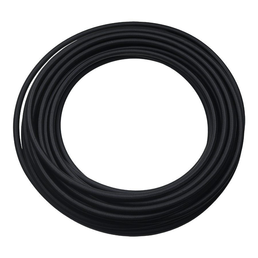 Deatschwerks 6-02-0815-50 - 6AN Black Nylon Braided CPE Hose - 50ft Deatschwerks 6-02-0815-50 - 6AN Black Nylon Braided CPE Hose - 50ft
