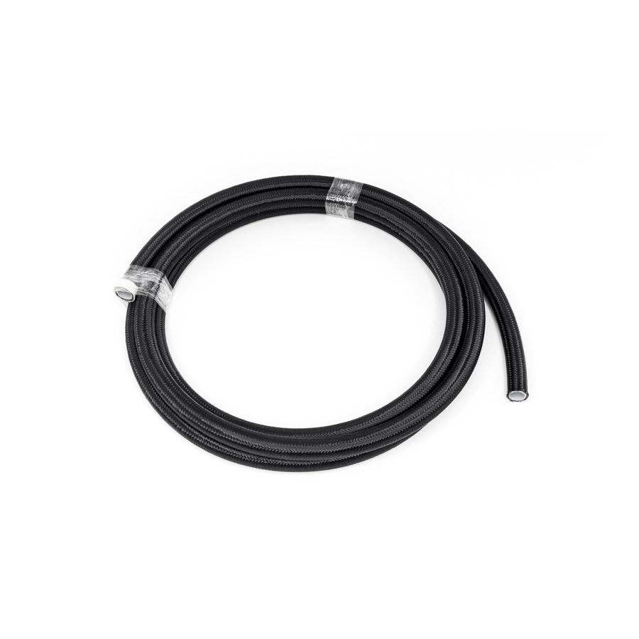 Deatschwerks 6-02-0866-10 - 10AN Black Nylon Braided PTFE Hose 10 Feet