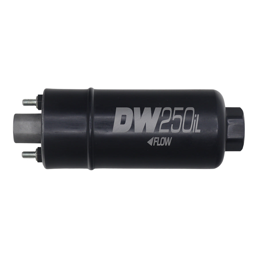 Deatschwerks 9-250 - 250LPH In-Line External Fuel Pump (No Bracket) Deatschwerks 9-250 - 250LPH In-Line External Fuel Pump (No Bracket)
