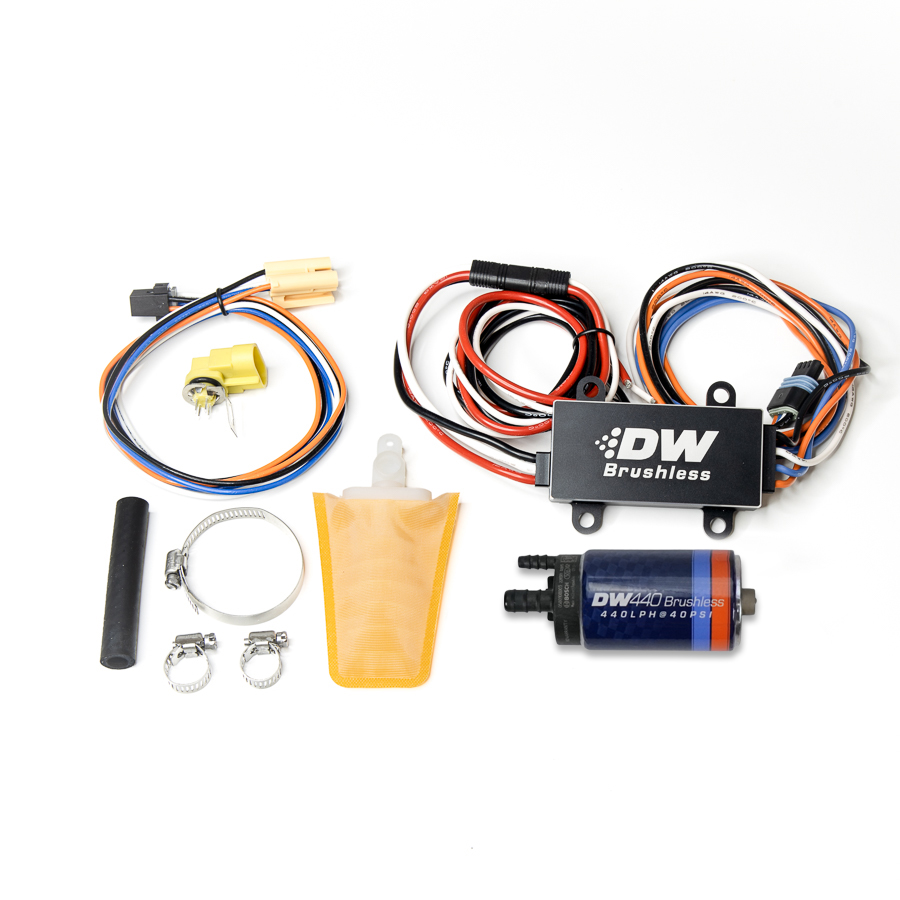 Deatschwerks 9-441-C102-0913 - 94-98 Nissan 240SX 440lph In-Tank Brushless Fuel Pump w/9-0913 Instl kit/C102 Contrllr Deatschwerks 9-441-C102-0913 - 94-98 Nissan 240SX 440lph In-Tank Brushless Fuel Pump w/9-0913 Instl kit/C102 Contrllr