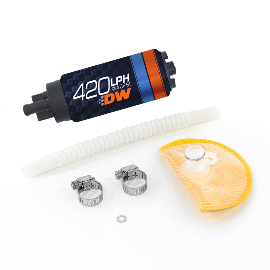 Deatschwerks 9-421-1019 - DW420 Series 420lph In-Tank Fuel Pump w/ Install Kit For Mazda RX-8 04-08