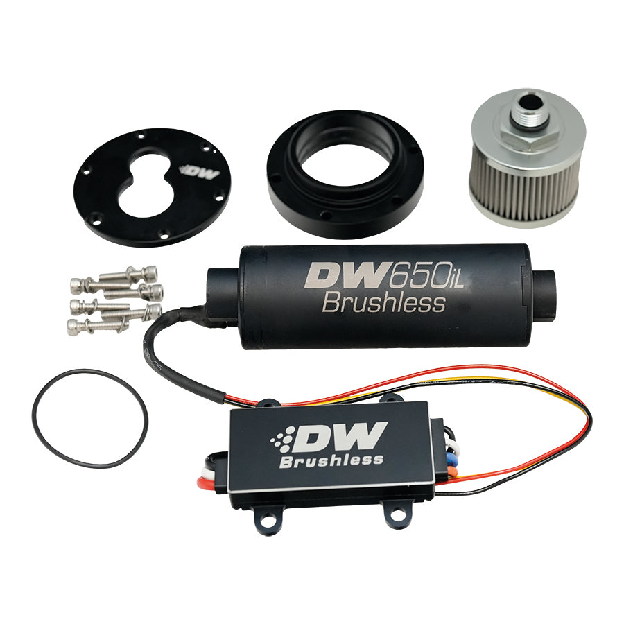 Deatschwerks 9-650-C105-5009 - 3.5L Module Surge Tank In-Tank Pump Adapter w/ DW650iL Brushless/Controller 440lph Pump