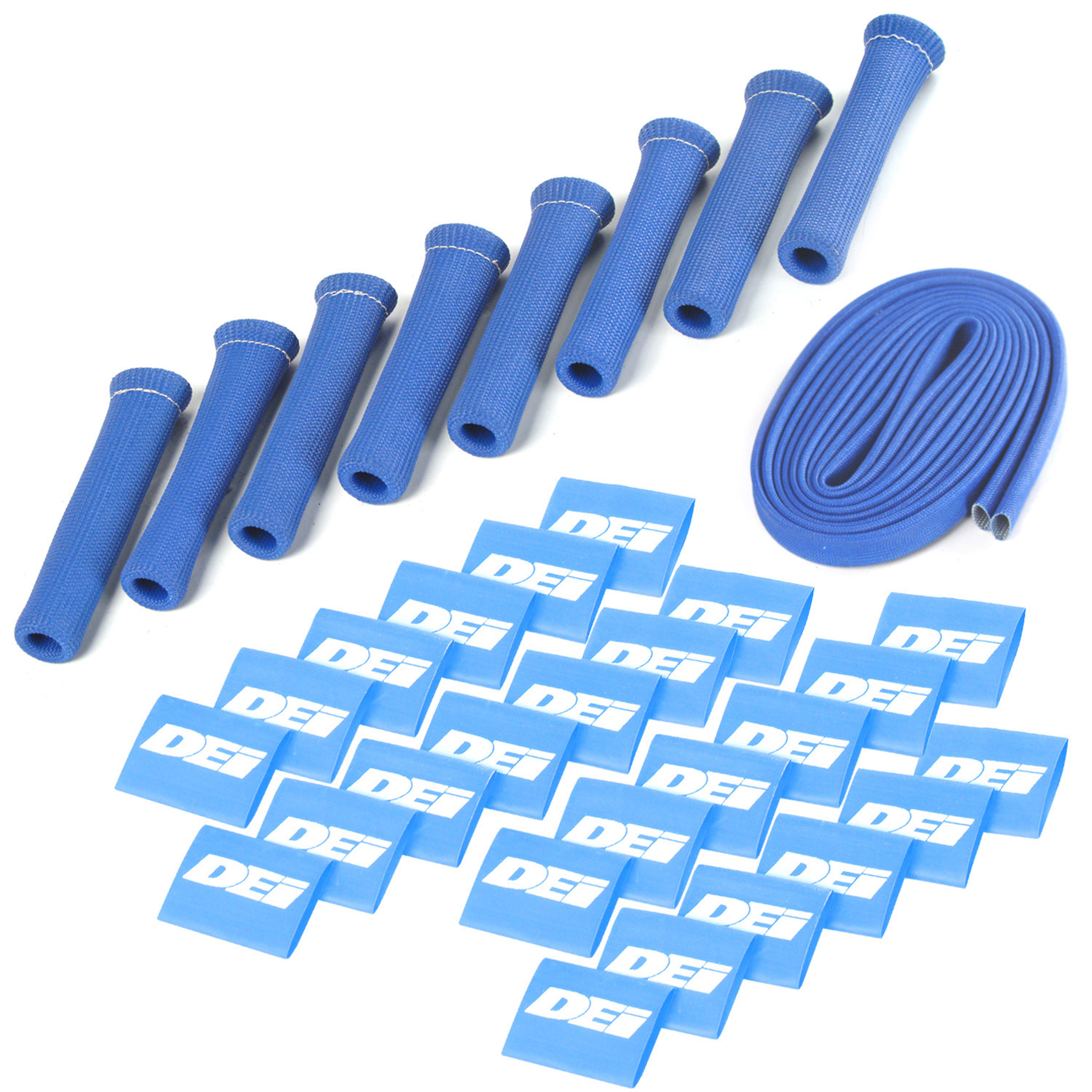 DEI 10732 - Protect-A-Boot and Wire Kit 8 Cylinder - Blue