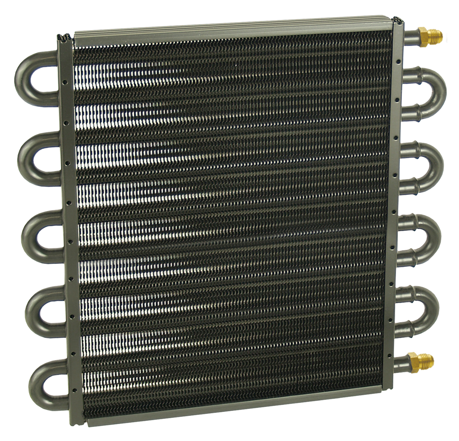 Derale 13318 - 10 Pass 13" Series 7000 Copper/Aluminum Transmission Cooler, -6AN