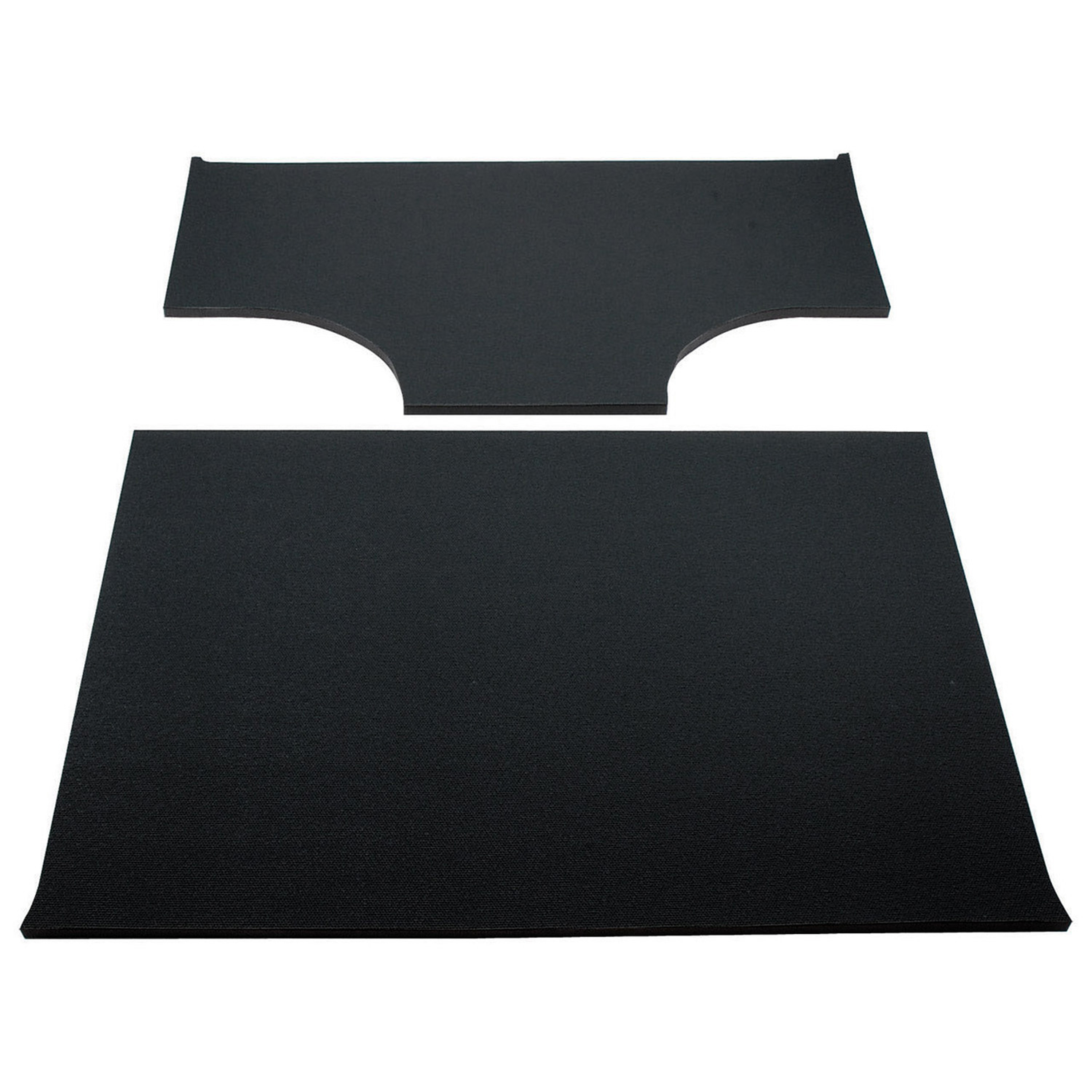 DEI 50146 - 03-06 Jeep Wrangler TJ 2-Door w/Speaker Pods Boom Mat Headliner - 2 Piece - Black