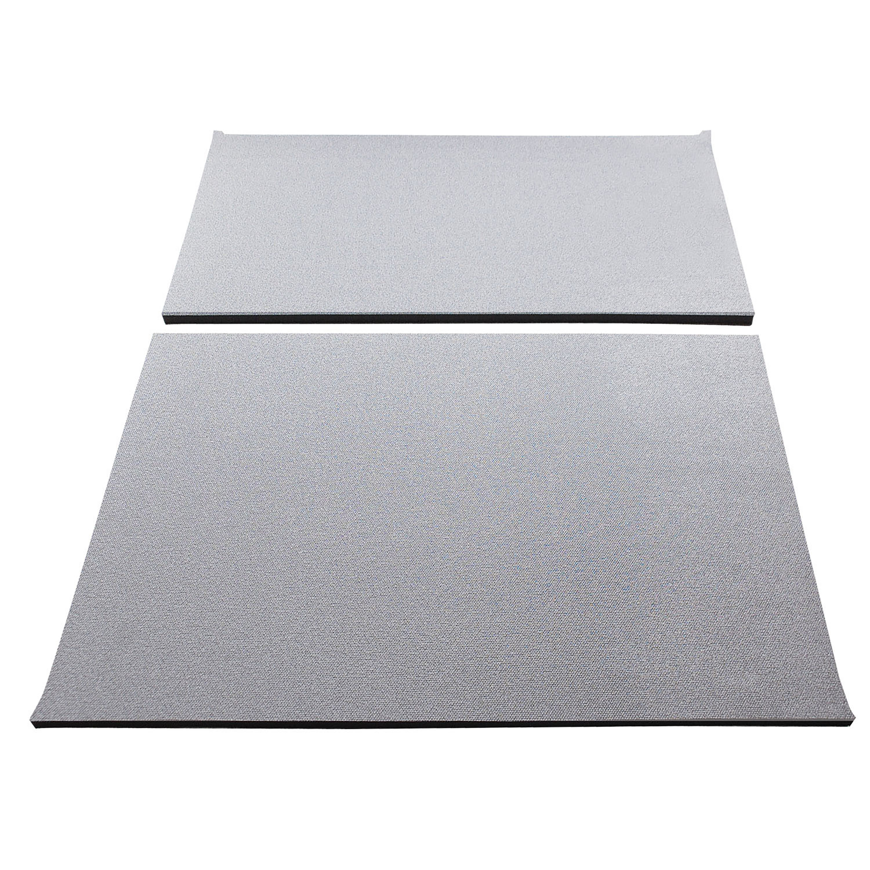 DEI 50144 - 97-06 Jeep Wrangler TJ 2-Door Boom Mat Headliner - 2 Piece - Gray DEI 50144 - 97-06 Jeep Wrangler TJ 2-Door Boom Mat Headliner - 2 Piece - Gray
