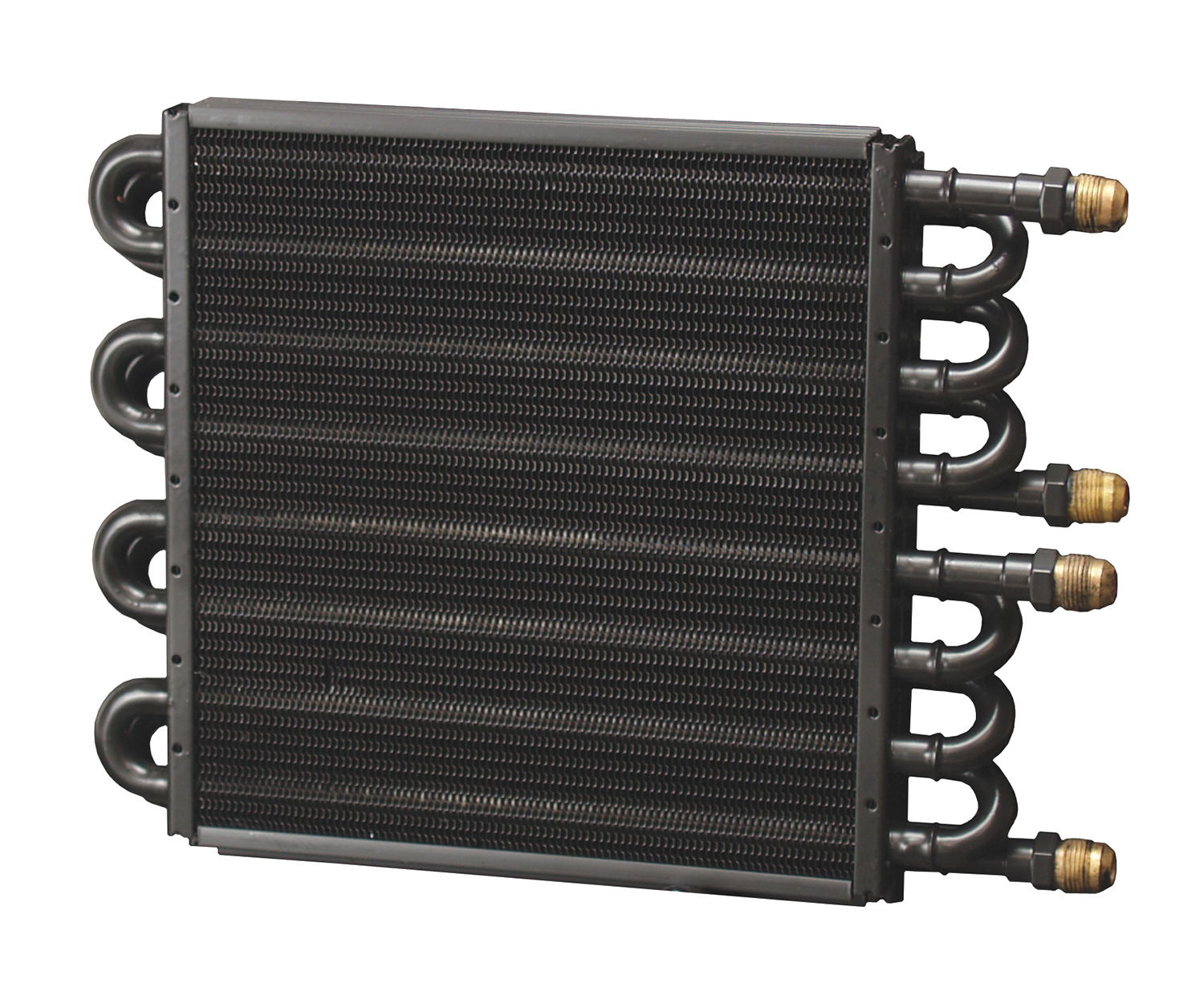 Derale 15301 - 8 & 8 Pass Dual Circuit Electra-Cool Replacement Cooler, -8AN Derale 15301 - 8 & 8 Pass Dual Circuit Electra-Cool Replacement Cooler, -8AN