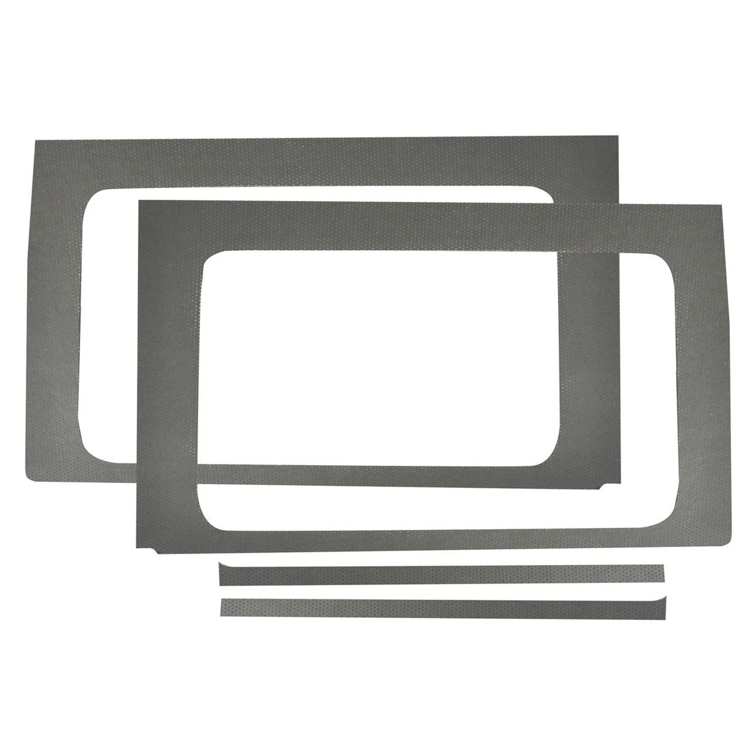 DEI 50176 - Wrangler JL 4-Door Gray Leather Look Rear Side Window Only 0