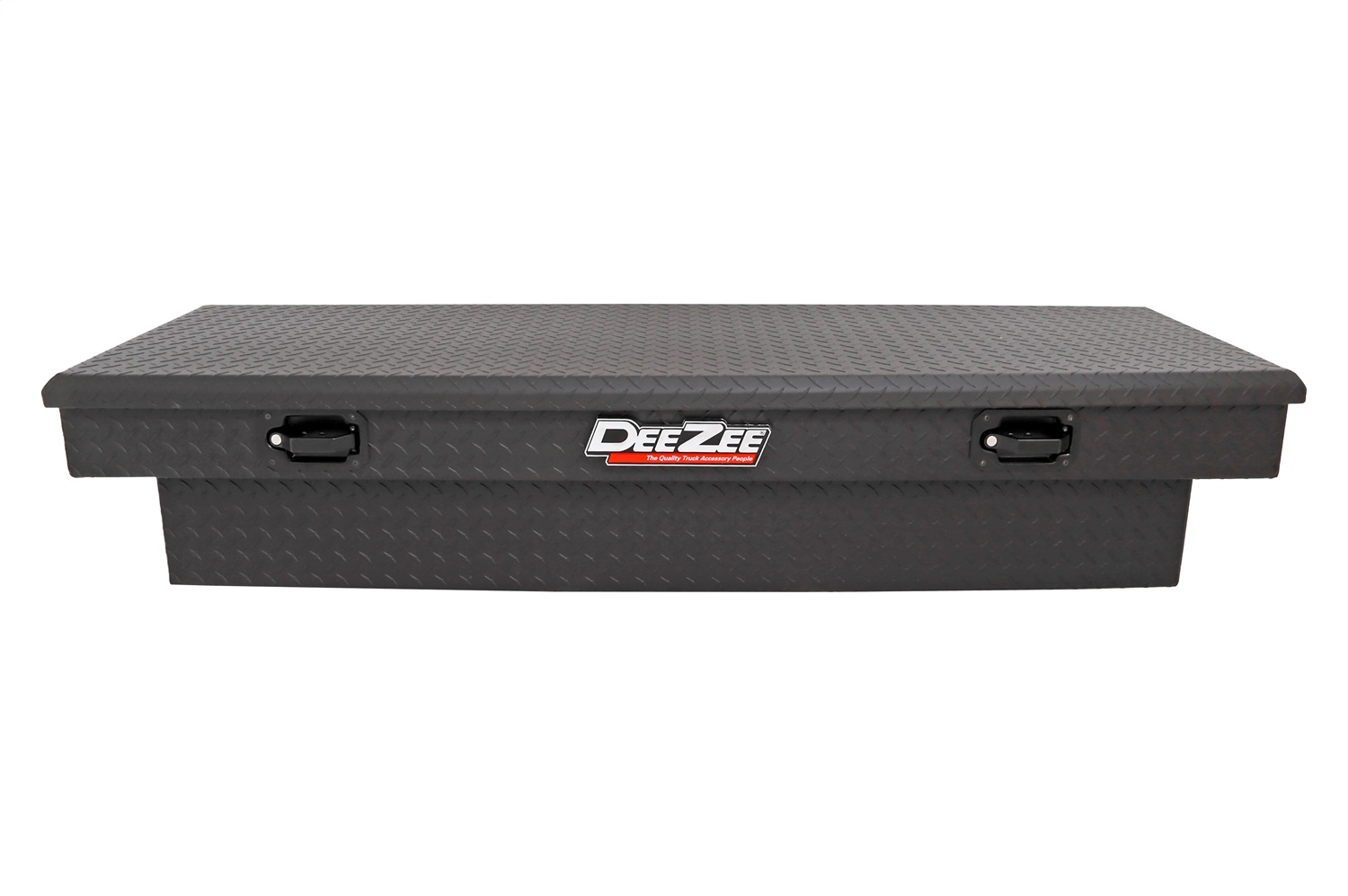 DEE ZEE DZ10170TB - Deezee Universal Tool Box - Red Crossover - Single Lid Black BT (Txt Blk)