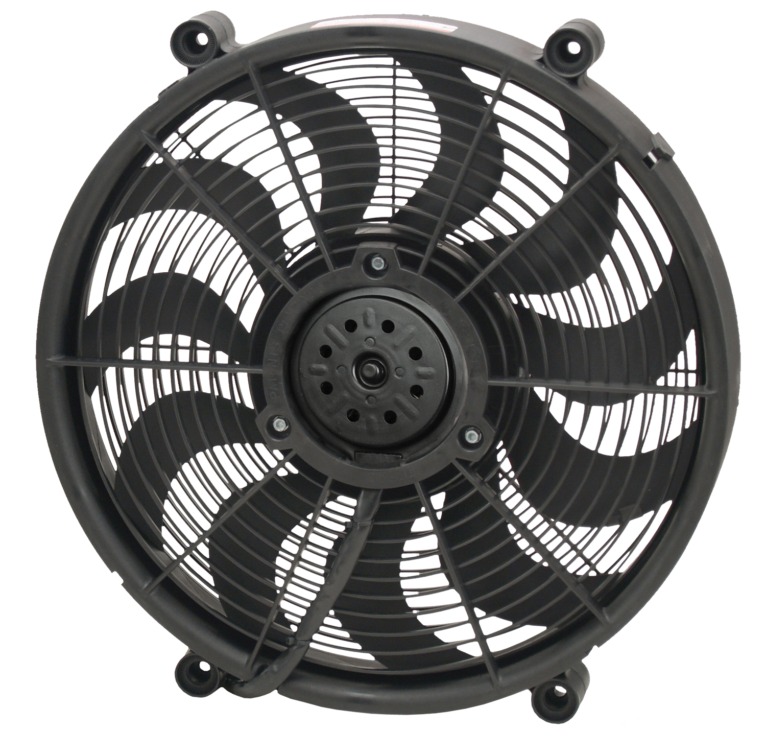 Derale 16917 - 17" High Output Single RAD Pusher/Puller Fan with Standard Mount Kit