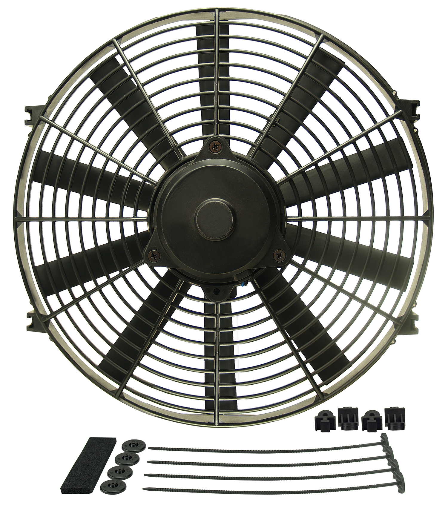 Derale 16914 - 14" Dyno-Cool Straight Blade Electric Fan