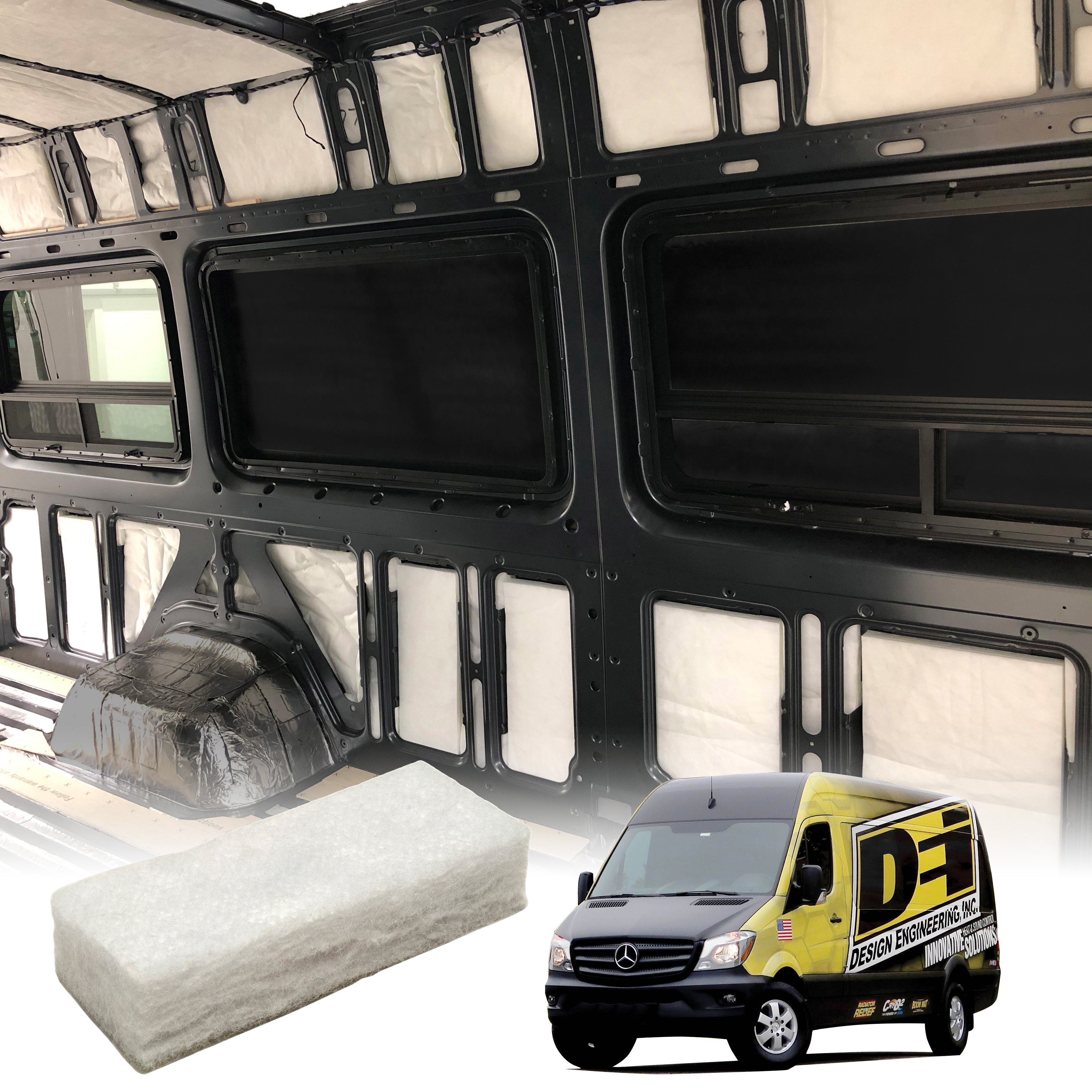DEI 51109 - '19+ Mercedes Sprinter 170 Complete Insulation Kit