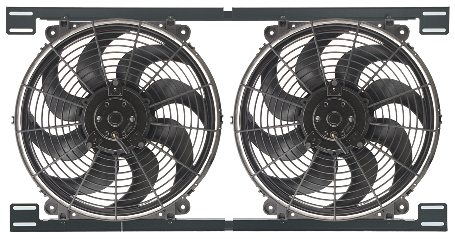 Derale 16834 - Dual 14" Electric Tornado Fan Kit