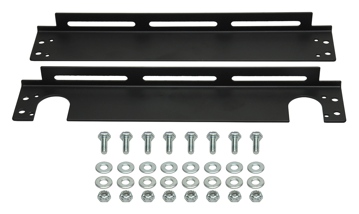 Derale 50021 - Stacked Plate Cooler Full Length Mounting Bracket Kit