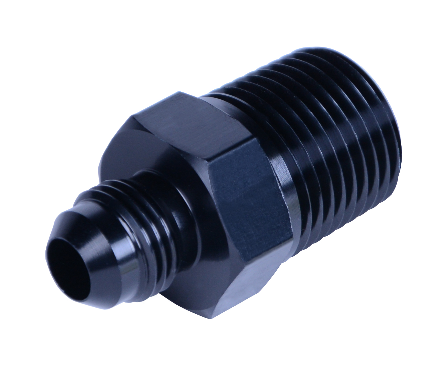 Derale 59306 - Straight AN fitting, straight NPT fitting, 1/2" npt x -6AN male