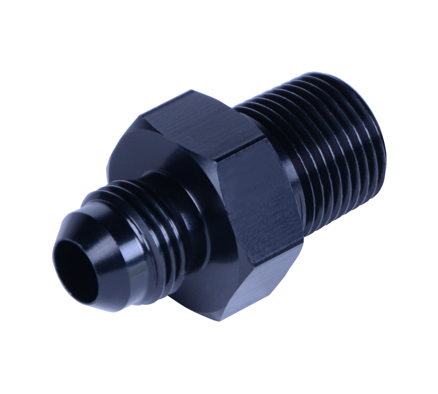Derale 59206 - Straight AN fitting, straight NPT fitting, 3/8" npt x -6AN male