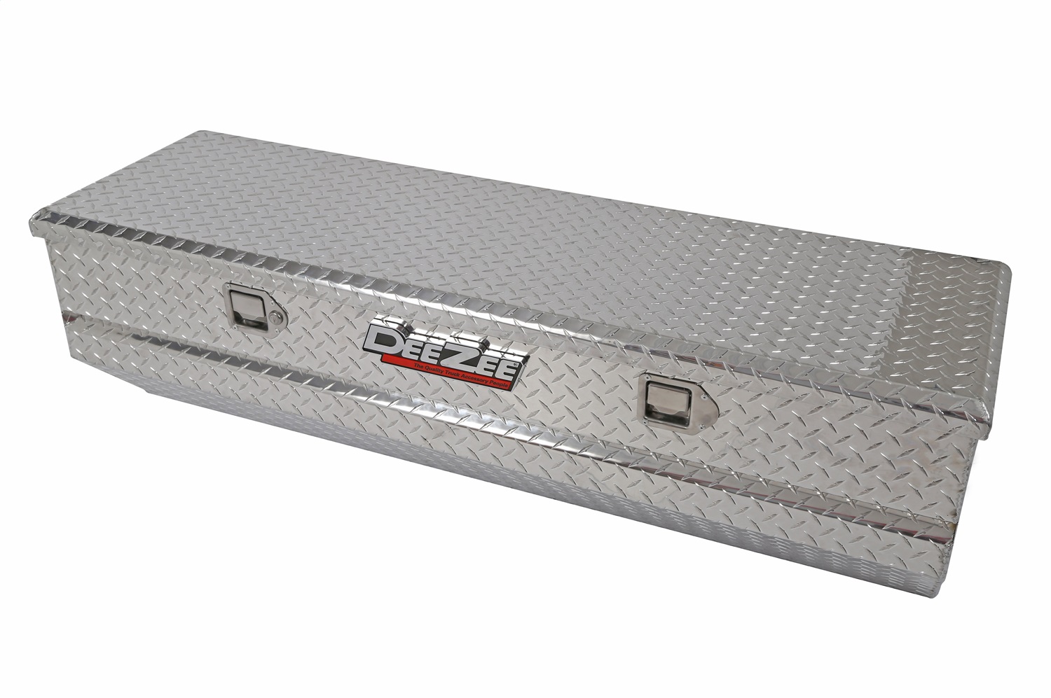 DEE ZEE DZ8556 - Deezee Universal Tool Box - Red Chest BT Alum 56In Slanted