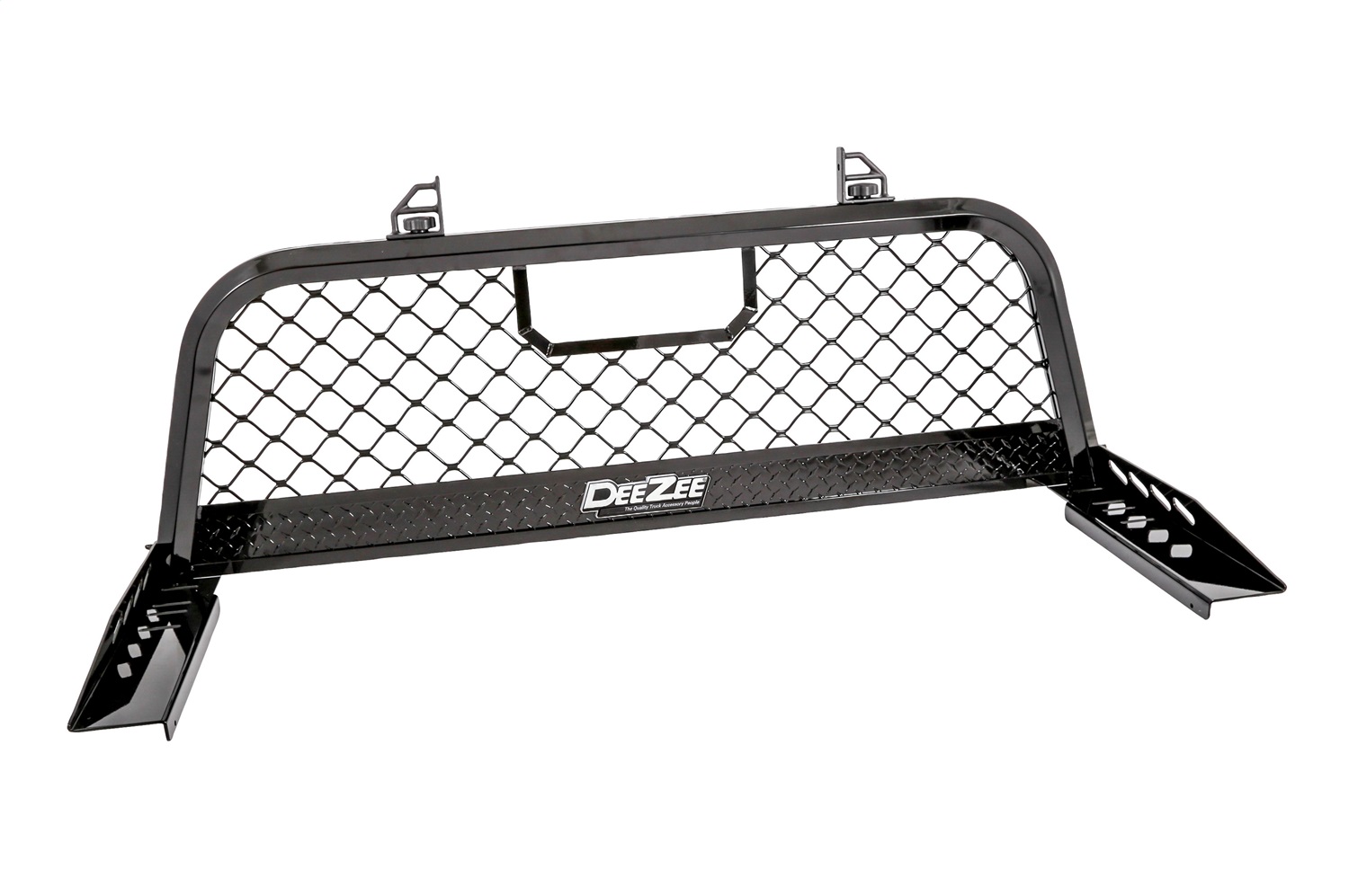DEE ZEE DZ95072RB - Deezee 17-23 Ford SuperDuty Cargo Management Cab Rack - Blk Mesh DEE ZEE DZ95072RB - Deezee 17-23 Ford SuperDuty Cargo Management Cab Rack - Blk Mesh