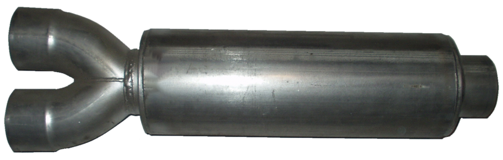Diamond Eye 460017 - Diesel Exhaust Muffler 32 Inch Round 4 Inch Center/ Dual Aluminized Performance Louvered Exhaust Muffler Diamond Eye 460017 - Diesel Exhaust Muffler 32 Inch Round 4 Inch Center/ Dual Aluminized Performance Louvered Exhaust Muffler