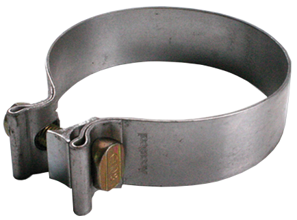 Diamond Eye BC250S409 - Exhaust Clamp 2.5 Inch Stainless Torca Band Clamp Diamond Eye BC250S409 - Exhaust Clamp 2.5 Inch Stainless Torca Band Clamp