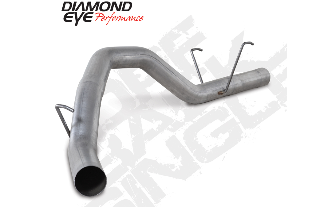 Diamond Eye K4257A - DPF Back Exhaust For 2014 RAM 2500 6.7L Cummins Mega Cab Short Box 4 Inch DPF Back Single Aluminized Diamond Eye K4257A - DPF Back Exhaust For 2014 RAM 2500 6.7L Cummins Mega Cab Short Box 4 Inch DPF Back Single Aluminized