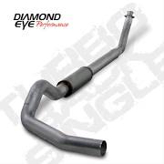 Diamond Eye K5216S-RP - KIT 5in TB RPLCMENT PIPE SGL SS: 94-02 DODGE CUMMINS 5.9L Diamond Eye K5216S-RP - KIT 5in TB RPLCMENT PIPE SGL SS: 94-02 DODGE CUMMINS 5.9L