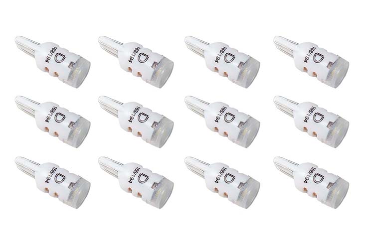 Diode Dynamics DD0027TW - 194 LED Bulb HP5 LED Warm White Set of 12