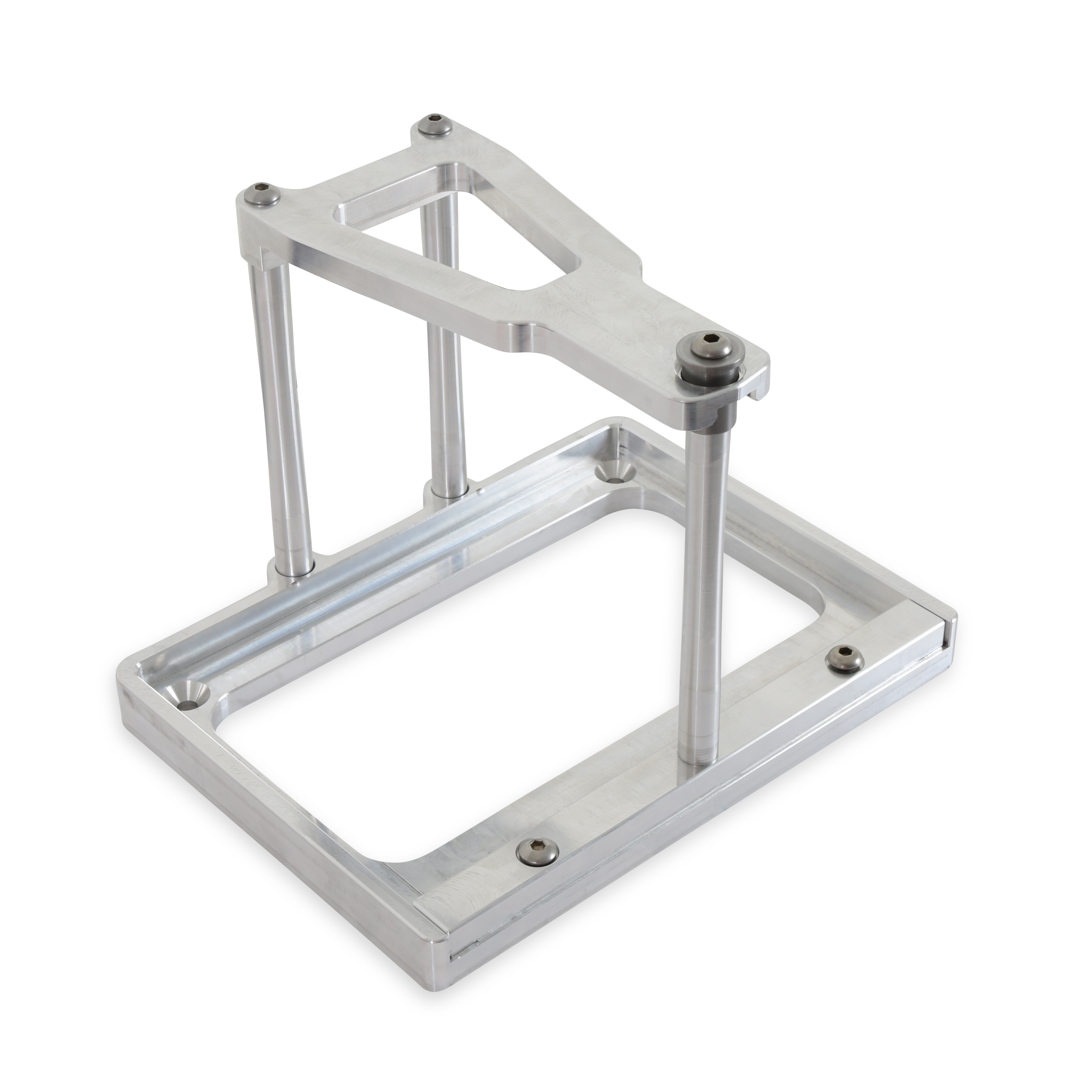 Detroit Speed 120106DS - Aluminum Battery Mount - Natural Finish Detroit Speed 120106DS - Aluminum Battery Mount - Natural Finish