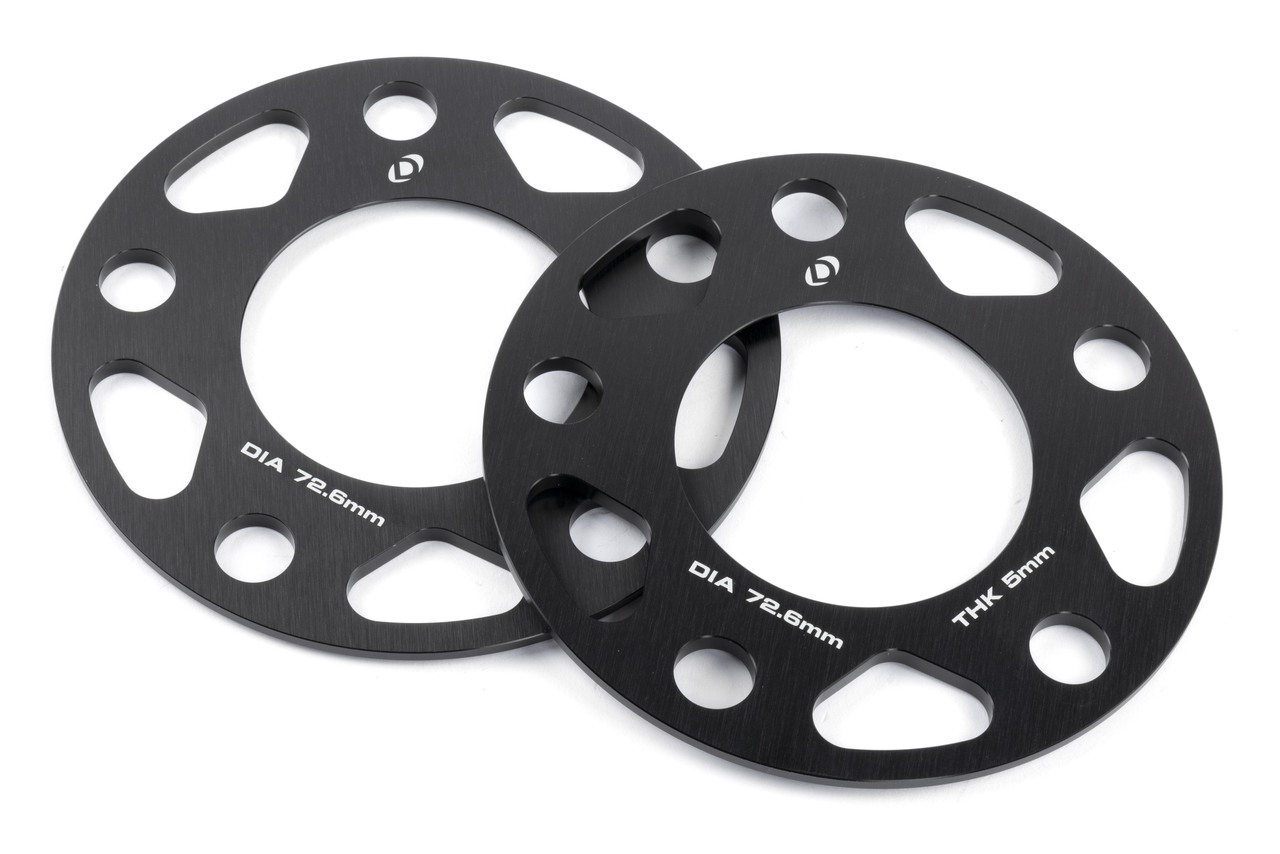 Dinan D210-2035 - Spacers; 5x120 - 72.6mm CB - 5mm Thick Dinan D210-2035 - Spacers; 5x120 - 72.6mm CB - 5mm Thick