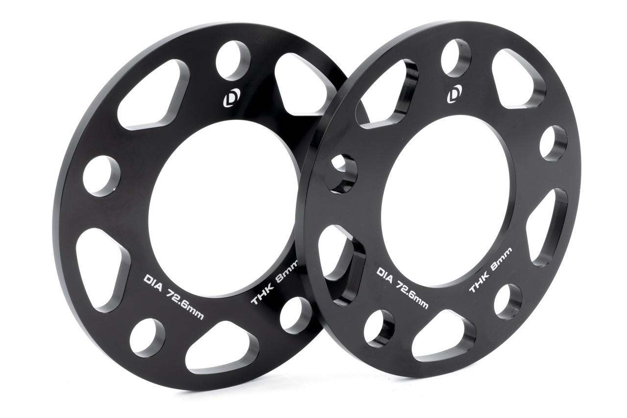 Dinan D210-2038 - Spacers; 5x120 - 72.6mm CB - 8mm Thick