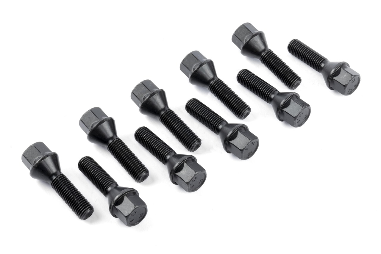 Dinan D220-0010 - Lug Bolts; M12x1.5 - Cone Seat - 32mm