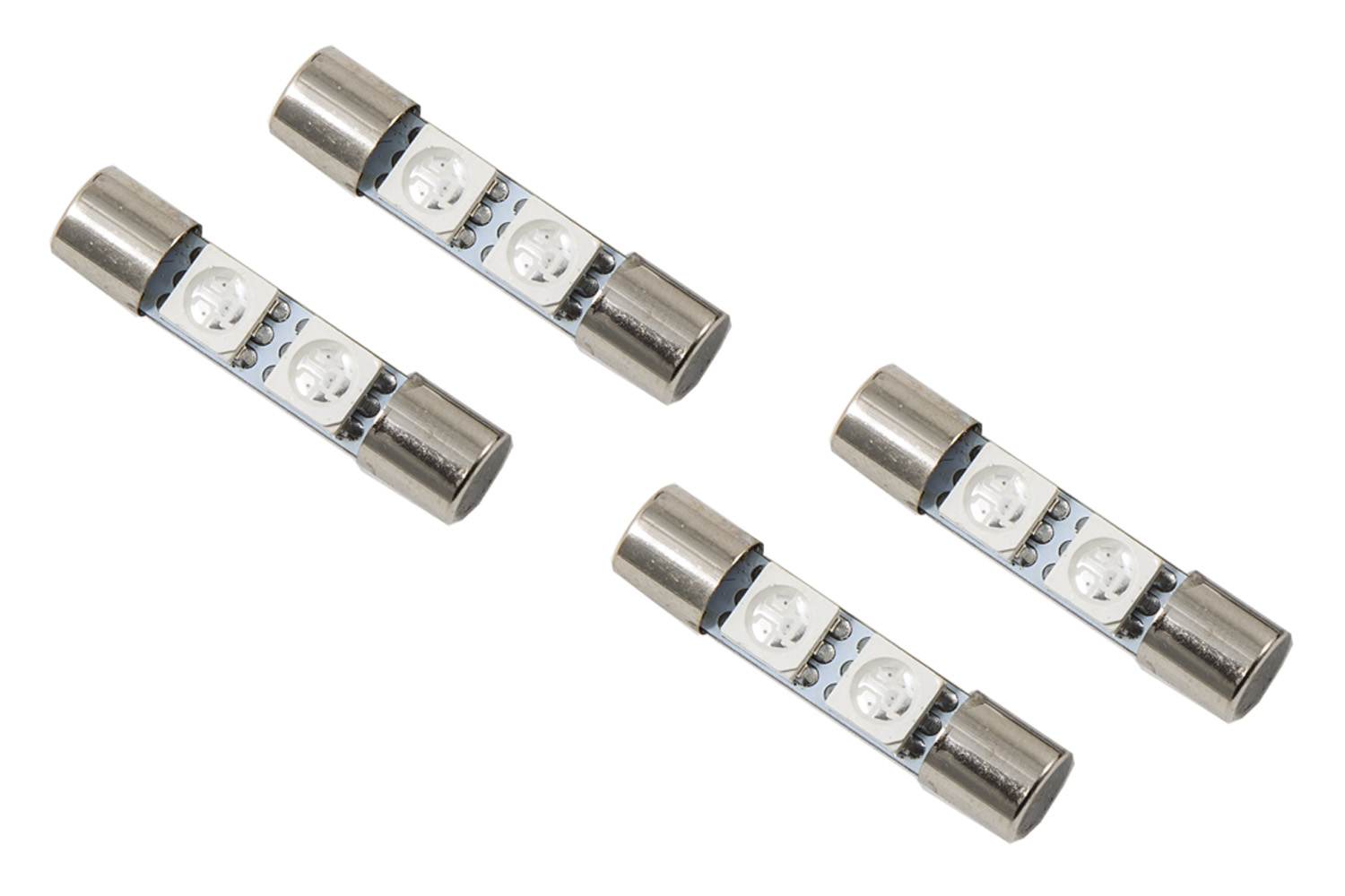 Diode Dynamics DD0048Q - 28mm SMF2 LED Bulb Red Set of 4