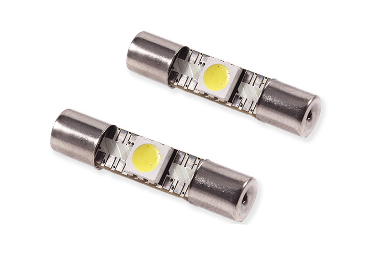 Diode Dynamics DD0043P - 28mm SMF1 LED Bulb Cool White Pair Diode Dynamics DD0043P - 28mm SMF1 LED Bulb Cool White Pair