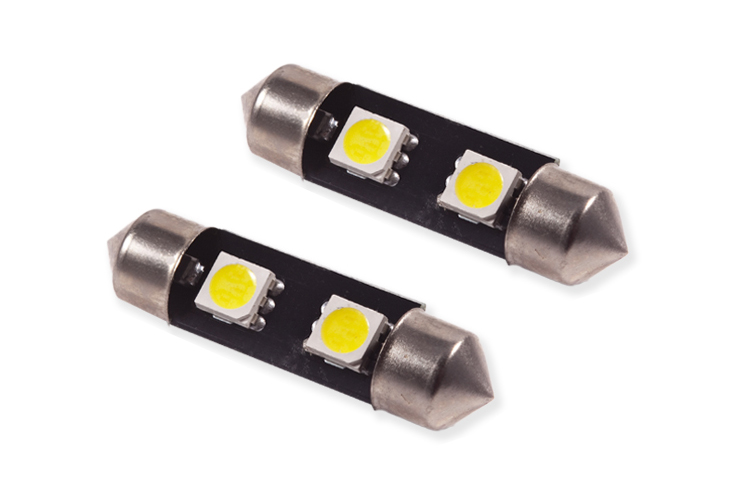 Diode Dynamics DD0079P - 36mm SMF2 LED Bulb Warm White Pair