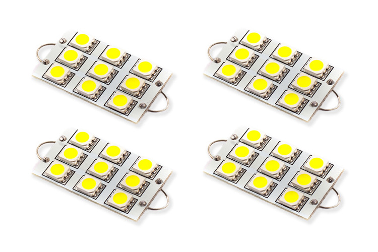 Diode Dynamics DD0106Q - 44mm SML9 LED Bulb Cool White Set of 4