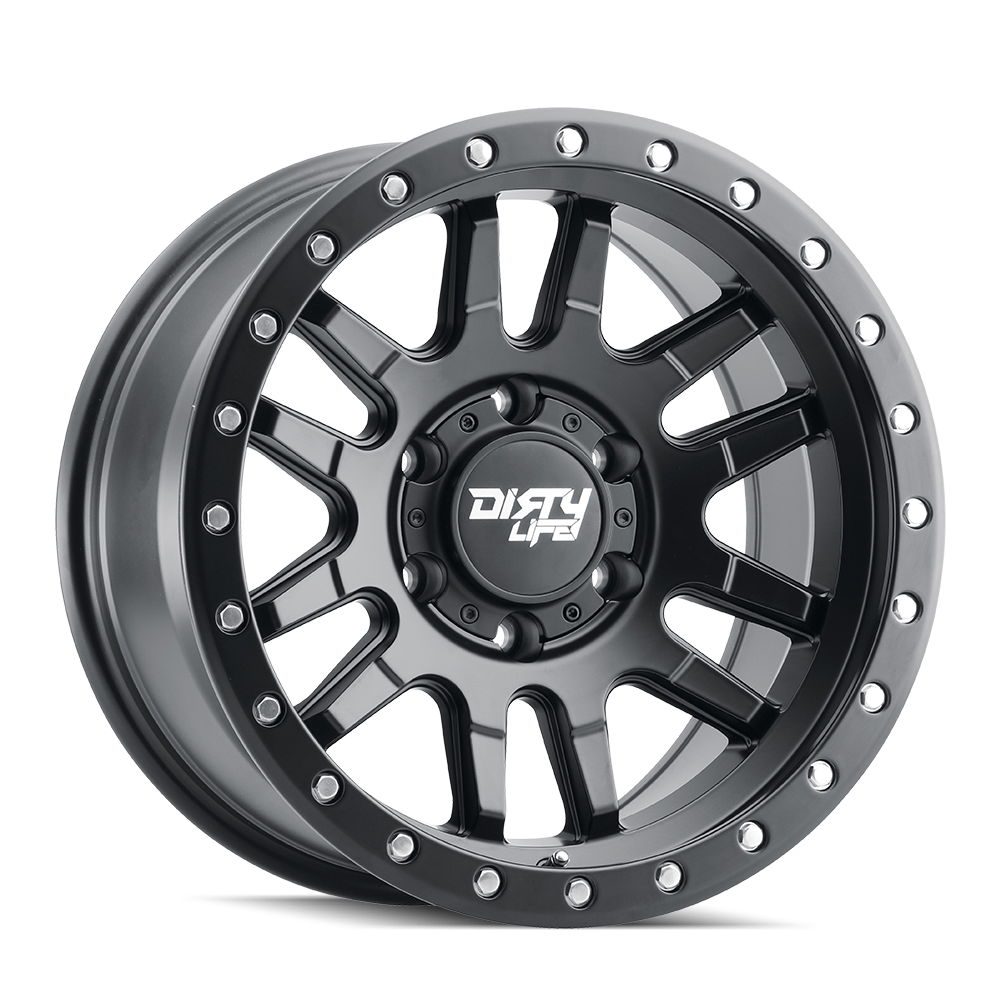 Dirty Life 9309-7936MB0 - Race Wheels Canyon Pro 9309 Satin Black 17X9 6-135 0Mm 87.1Mm