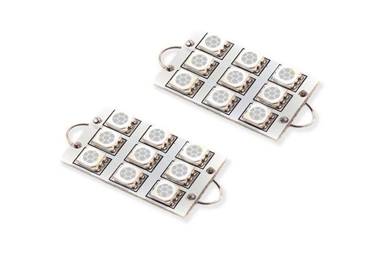 Diode Dynamics DD0103P - 44mm SML9 LED Bulb Amber Pair