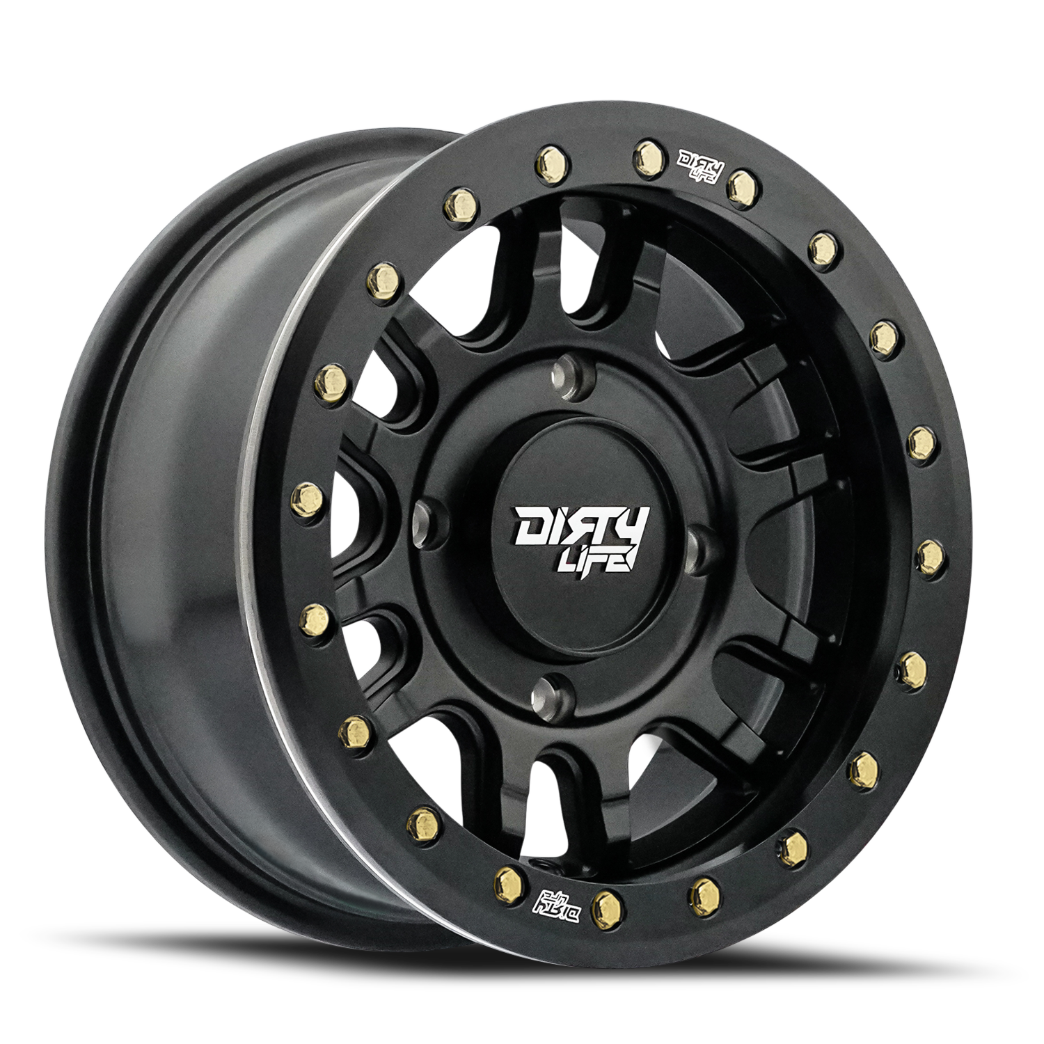 Dirty Life 9309R-57102MB - Race Wheels Canyon Pro Sxs 9309R Matte Black 15X7 4-137 13Mm 106.25Mm