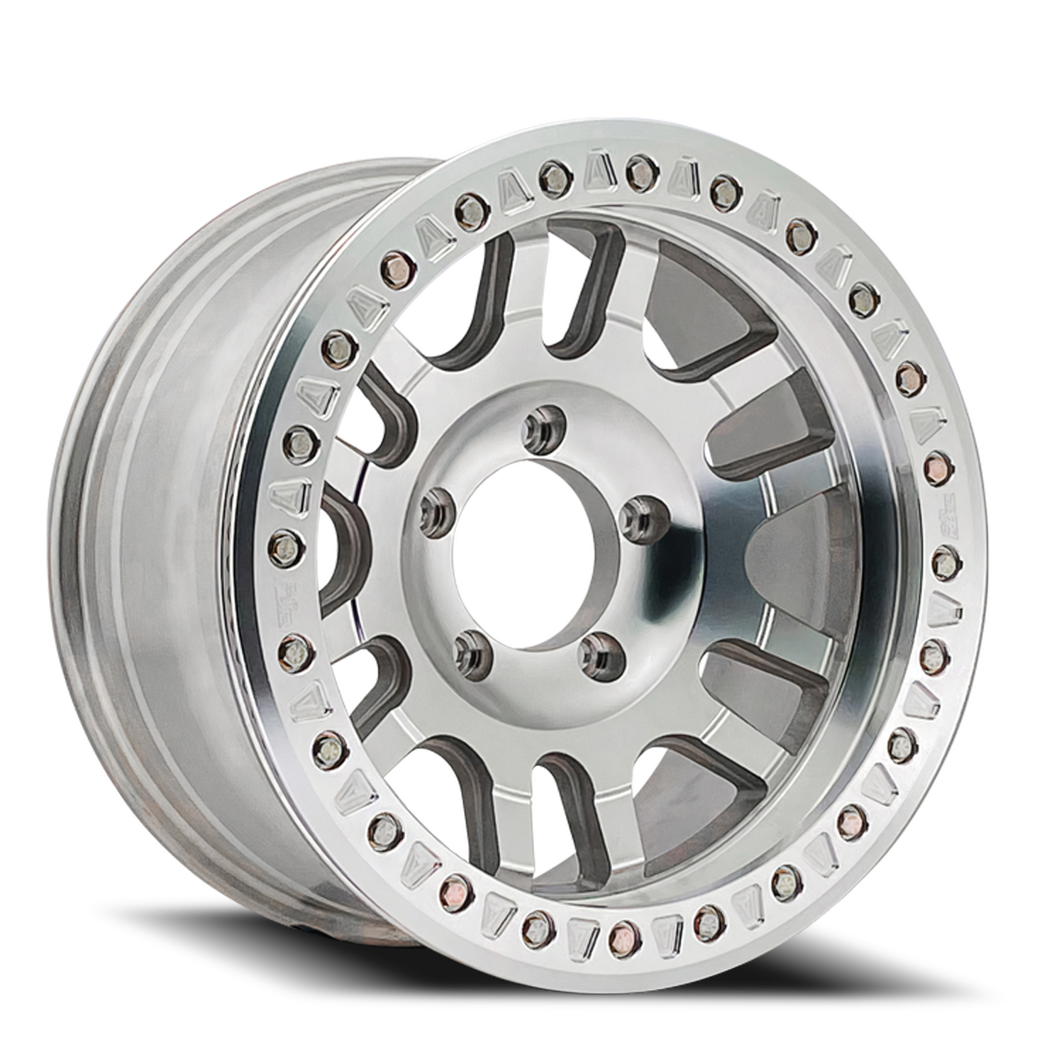 Dirty Life 9314-2173M44 - Race Wheels Canyon Race 9314 Machined 20X10 5-127 -44Mm 71.5Mm