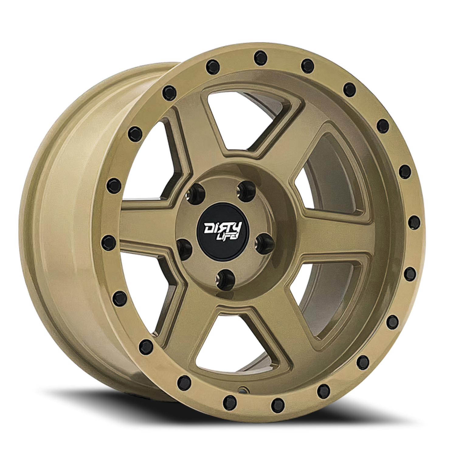 Dirty Life 9315-2136DS - Race Wheels Compound 9315 Desert Sand 20X10 6-135 -25Mm 87.1Mm