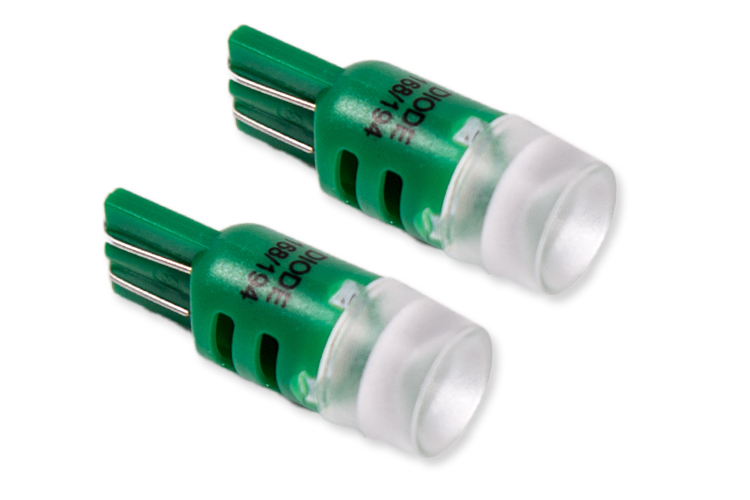 Diode Dynamics DD0203P - 194 LED Bulb HPHP3 LED Green Pair